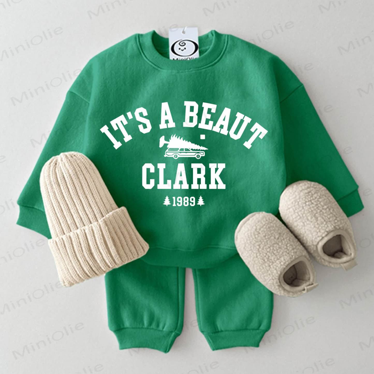 IT'S A BEAUT CLARKベビー用2点セット（グリーン） - 緑 - 2～3歳 - image 1
