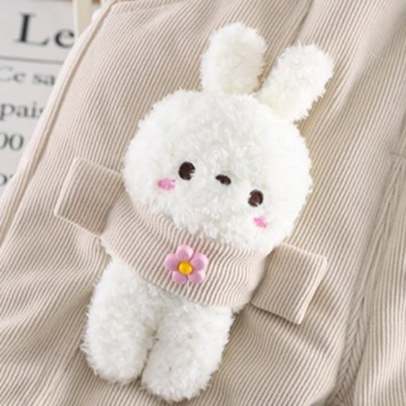 幼児用ベビーガールズ うさぎ柄フリースハーレムパンツ - image 5