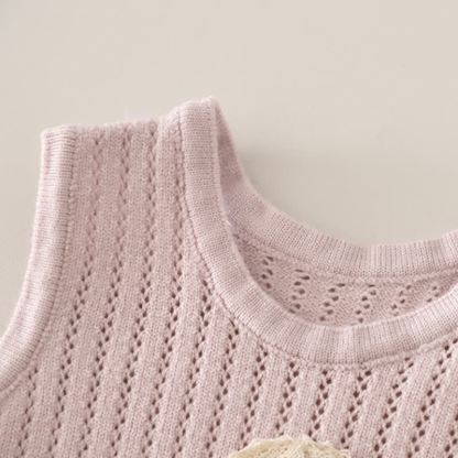 ベビー・幼児用 女の子用 レース襟 花柄ペプラム 3点セット - image 5