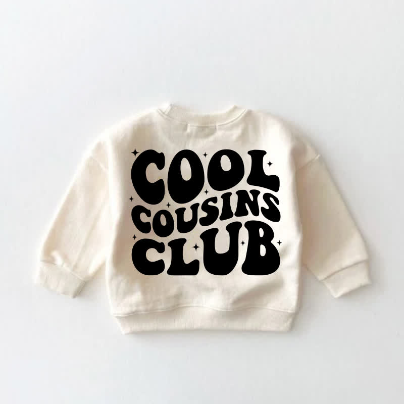 COOL COUSINS CLUB幼児用 スマイリーフェイスプリント クリームスウェットシャツ - image 3