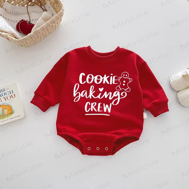 COOKIE BAKING CREWブレッドマン 赤いボディスーツ - 赤 - 18～24ヶ月 - image 1