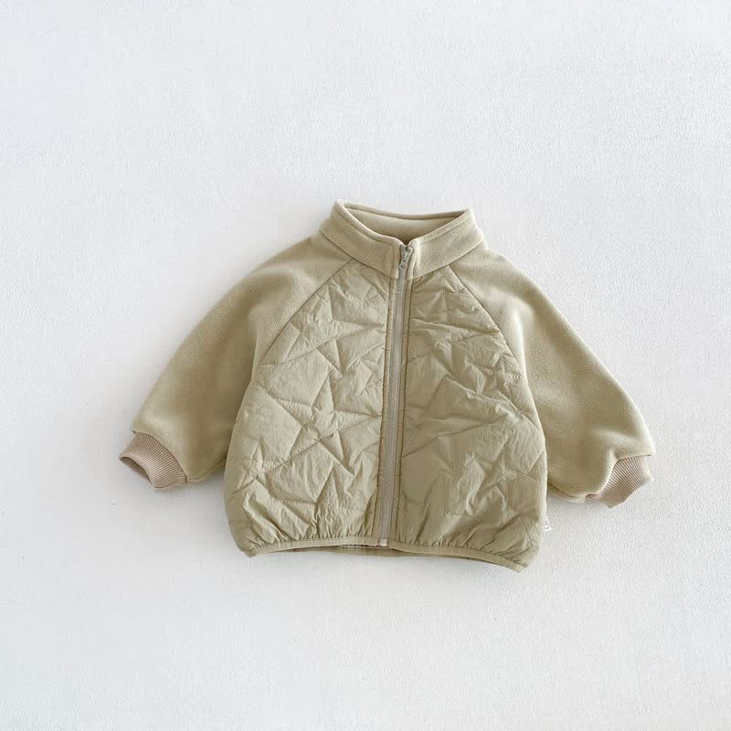 幼児男の子用星柄Quilted Jacketまたはパンツ - グリーンジャケット - 6～7歳 - image 2