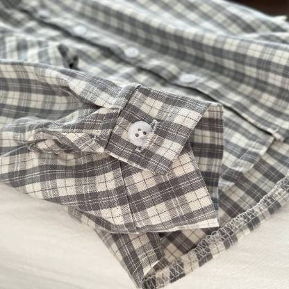幼児男の子用チェック柄シャツとニットベストの3点セット - image 13