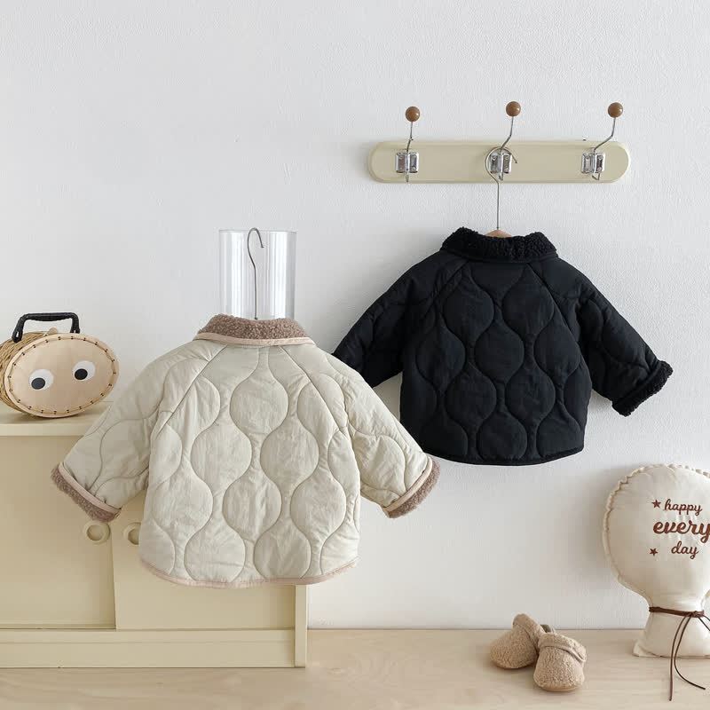 幼児用シェルパカラーQuilted Jacket - image 5