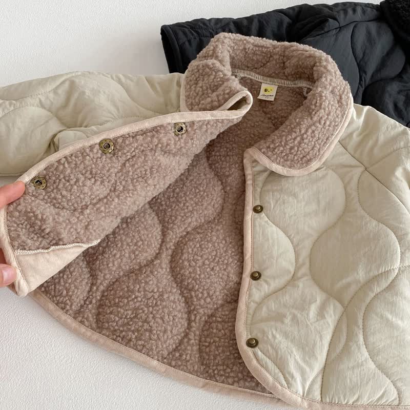 幼児用シェルパカラーQuilted Jacket - image 6