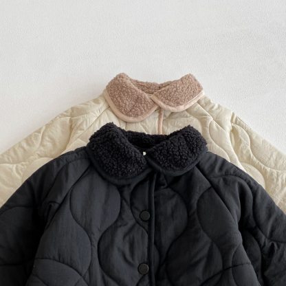 幼児用シェルパカラーQuilted Jacket - image 8
