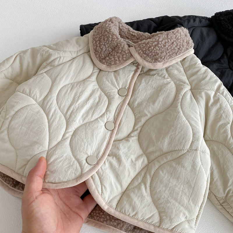 幼児用シェルパカラーQuilted Jacket - image 9