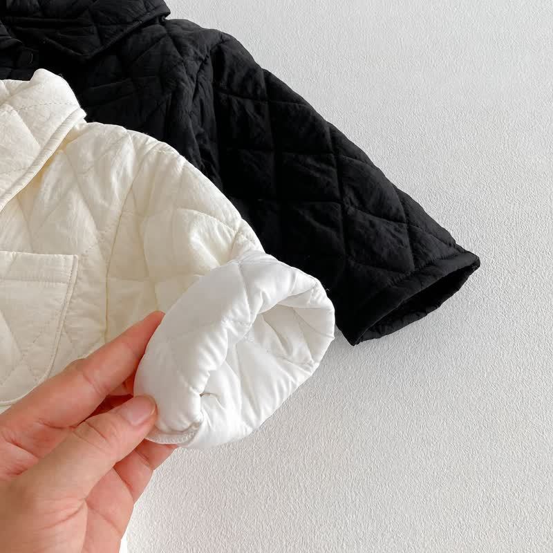 幼児用無地Quilted Jacket＆パンツ2点セット - image 9