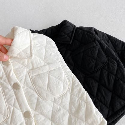 幼児用無地Quilted Jacket＆パンツ2点セット - image 7