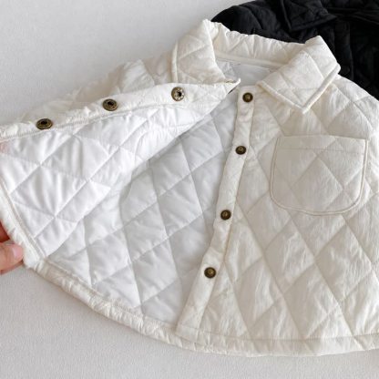 幼児用無地Quilted Jacket＆パンツ2点セット - image 8