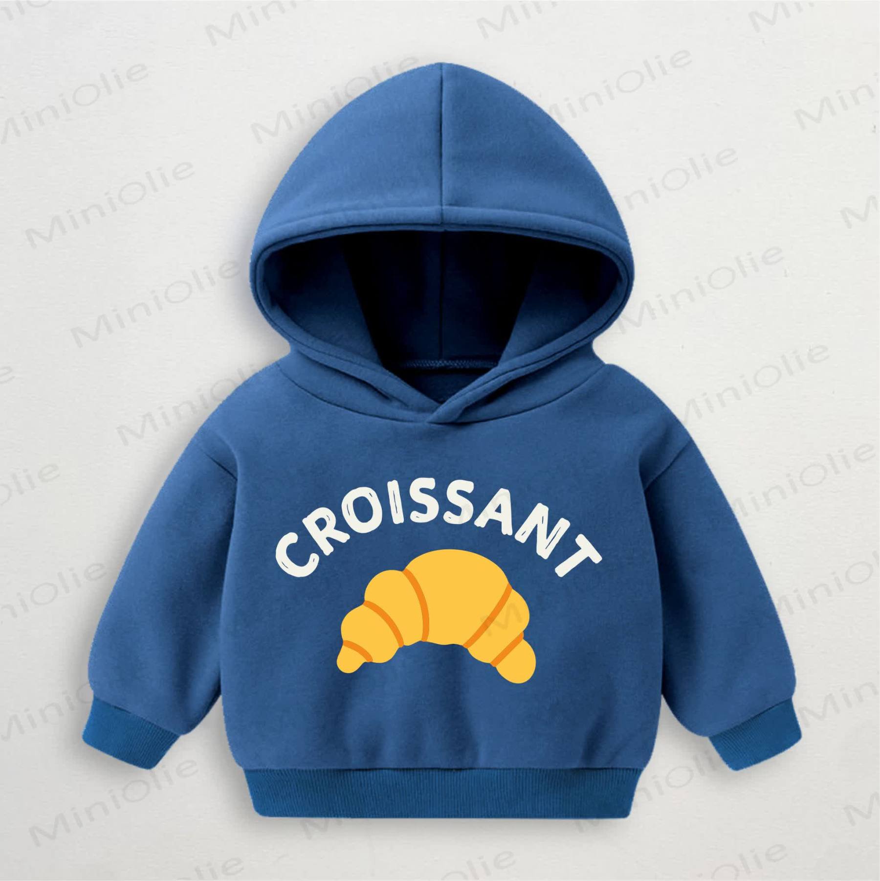 CROISSANTベビー幼児用クロワッサン ブルーパーカー - 青 - 3～5歳 - image 1