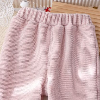 幼児用女の子向けコージーハートまたはチアリーフリースパンツ - image 6