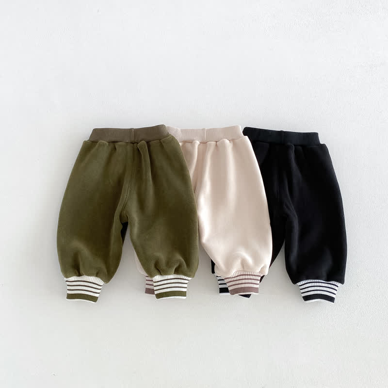 ベビー・幼児用 スマイリーパッチ付き伸縮性ウエストパンツ - image 5