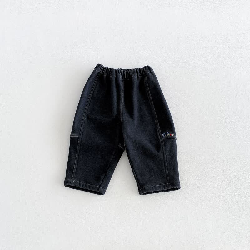 ベビー・幼児用 フリース素材のフード付きジャケットまたはジーンズ - 黒 - 4～5歳 - image 5