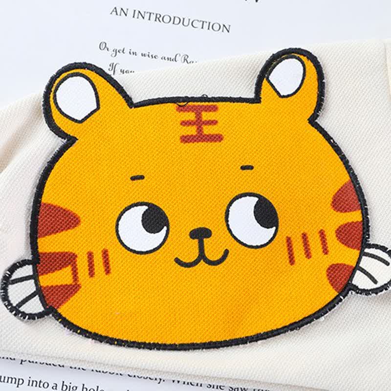 ベビー用漫画動物柄スウェットシャツとジョガーパンツのツーピースセット - image 7
