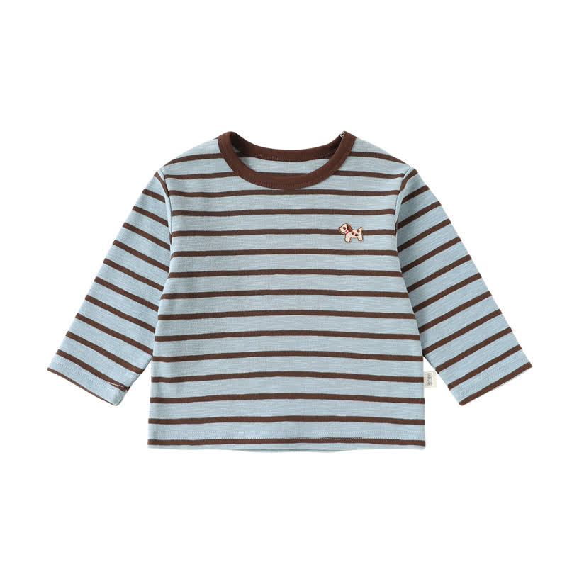 ベビー・幼児用バルーンレッグオーバーオールまたはストライプTシャツ - 青 - 4～5歳 - image 6