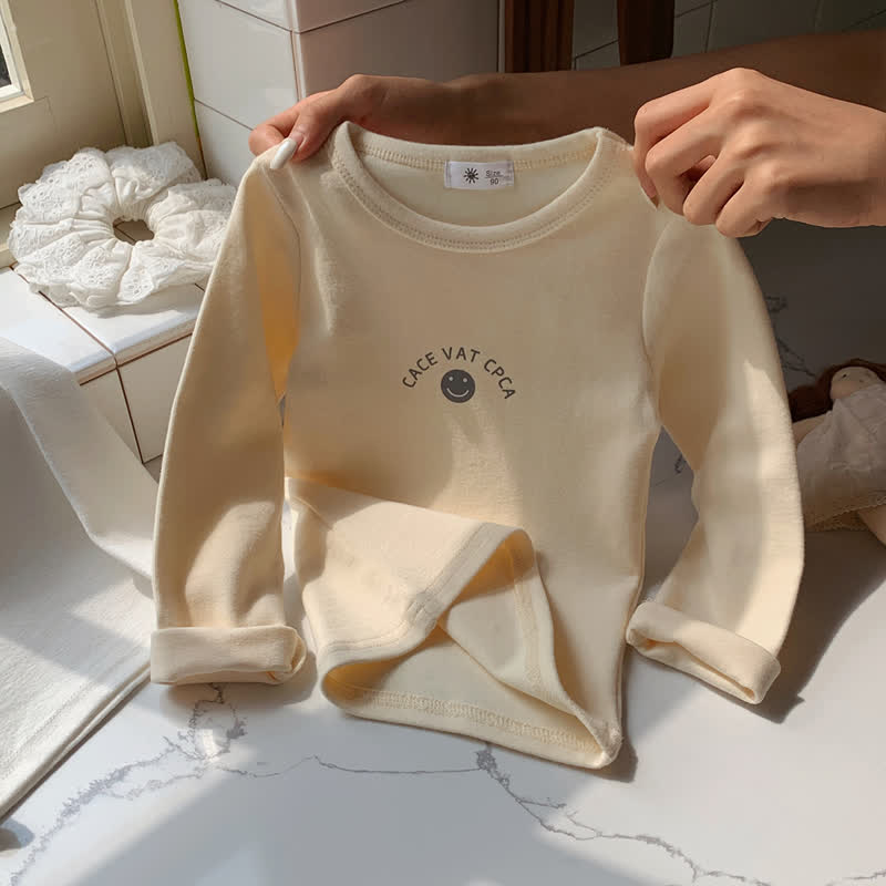 幼児用スマイリー柄長袖Tシャツ - ベージュ - 10-11歳 - image 10