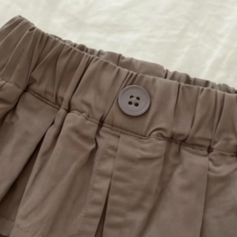 幼児用ストライプ柄フード付きトップスとフリルパンツのセット - image 5