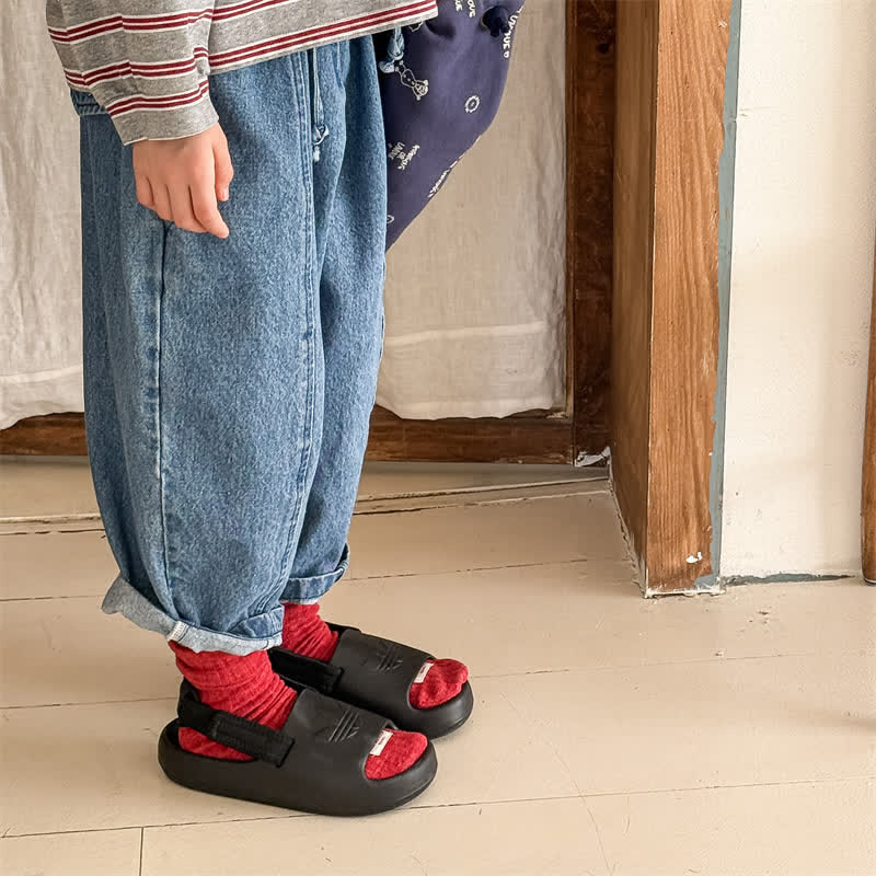 幼児用ウォッシュドデニムルーズパンツ - image 20