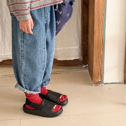 幼児用ウォッシュドデニムルーズパンツ - image 20