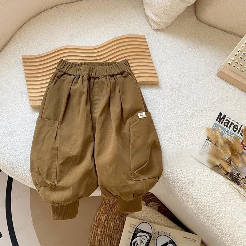 ベビー幼児男の子用ジョガーパンツ - 黄色 - 5～7歳 - image 3