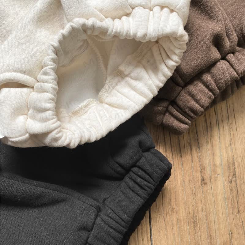 男の子用フリース無地パンツ - image 9