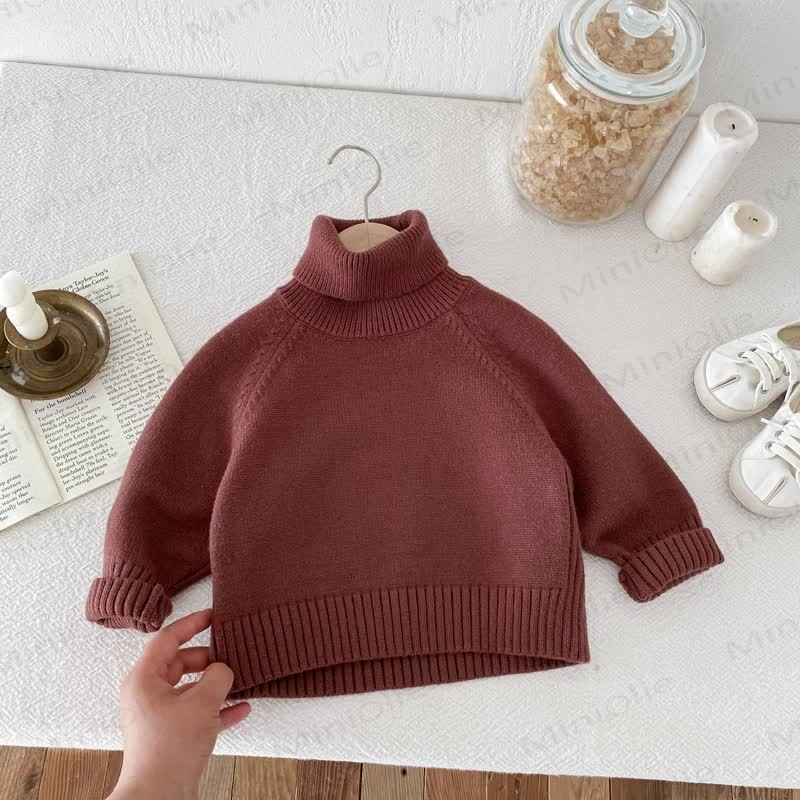 キッズニット無地セーター - image 15