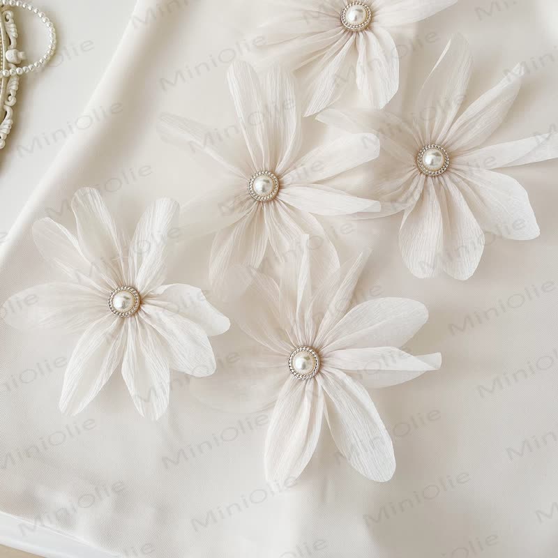 幼児用3Dフラワーノースリーブ優雅ドレス - image 7