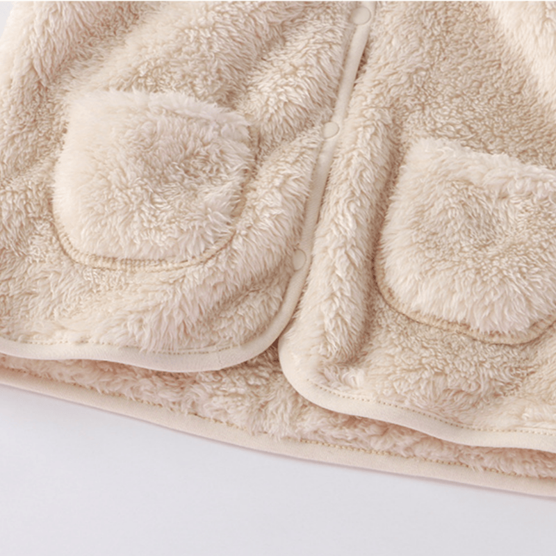 ベビー幼児用無地フリースベストジャケット - image 8