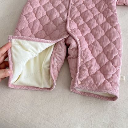 ベビースカーフ かわいい漫画キルティングロンパース - image 10