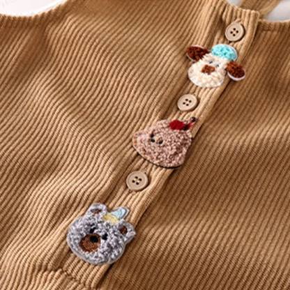 ベビーアニマルパッチコーデュロイオーバーオール - image 9