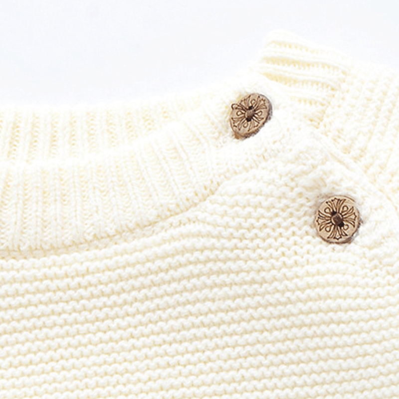 キッズキュートな馬柄厚手ニットセーター - image 8