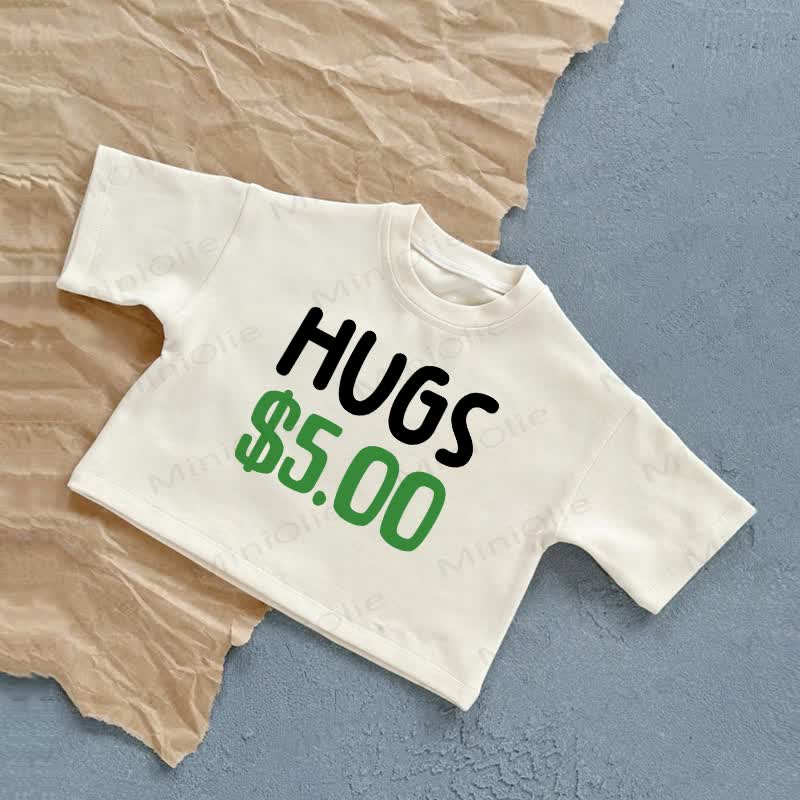 HUGS5.00ドル ベビーTシャツ - 白 - 2～3歳 - image 1