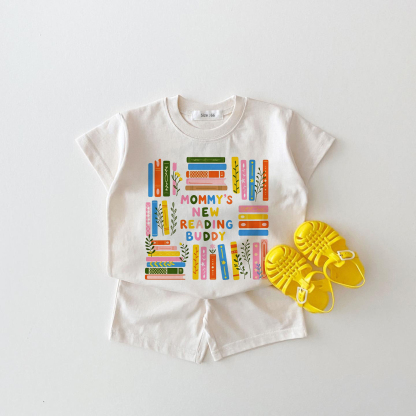 MOMMY'Sの新しい読書のお供 ベビーホワイト 2点セット - 白 - 18～24ヶ月 - image 1