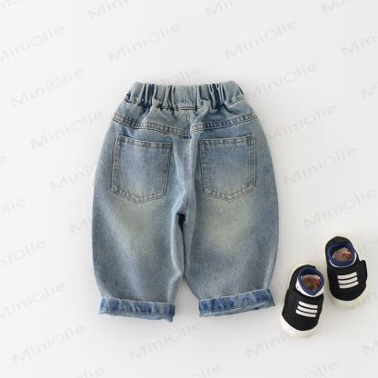 MARCH PARIS幼児用デニムパンツ - image 5