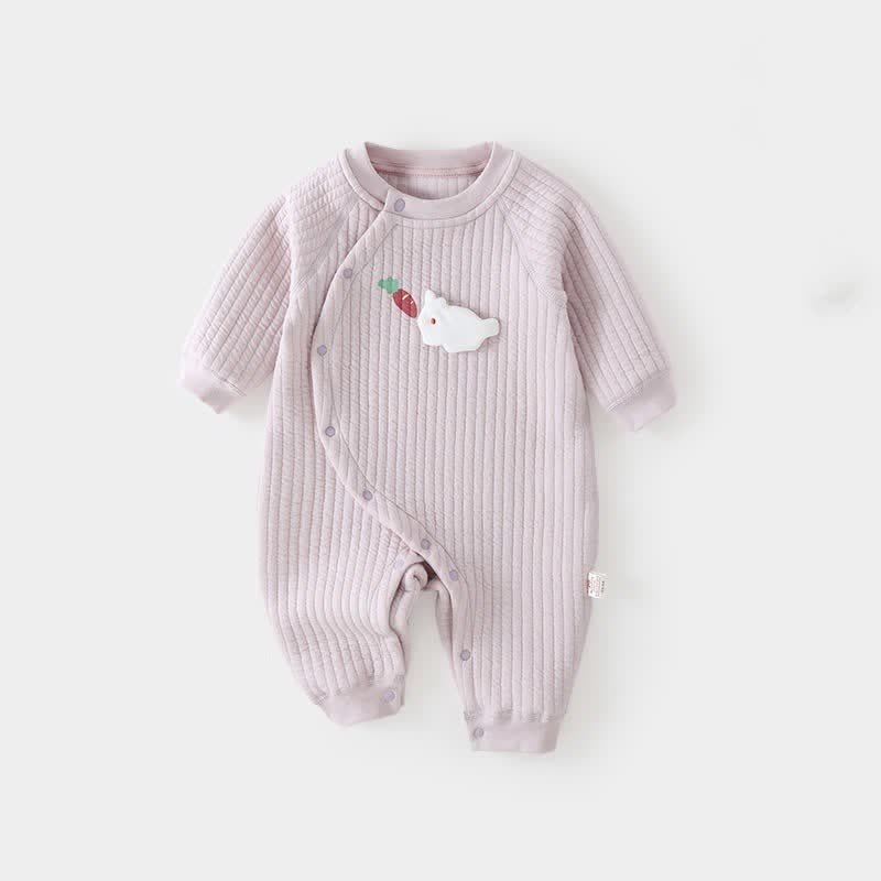 ベビーバニー/ゾウ/魚のロンパース - 紫 - 18～24ヶ月 - image 4