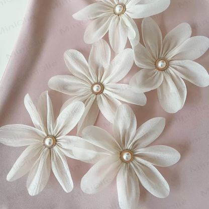 幼児用3Dフラワーノースリーブ優雅ドレス - image 14