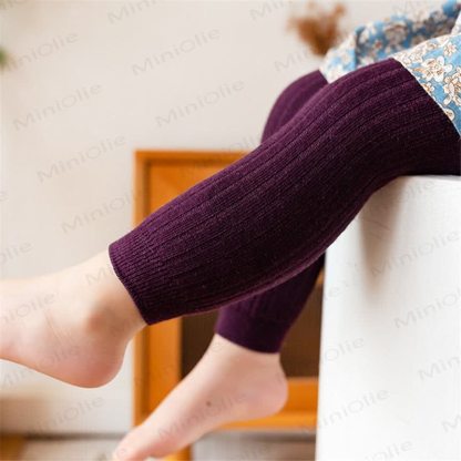 幼児用女の子用シンプル無地レギンス - image 9