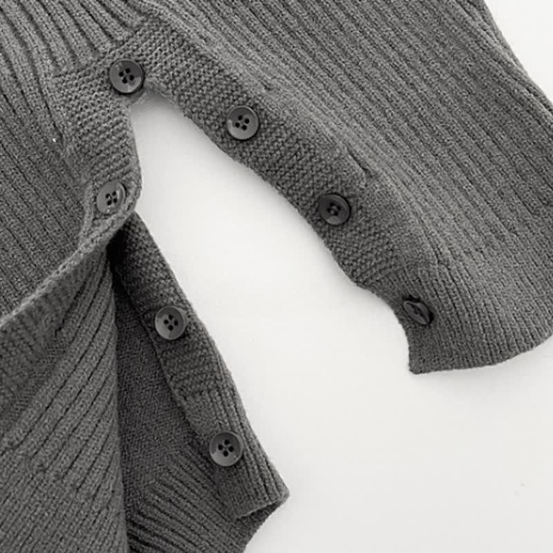 ベビー無地ニットオーバーオール - image 13