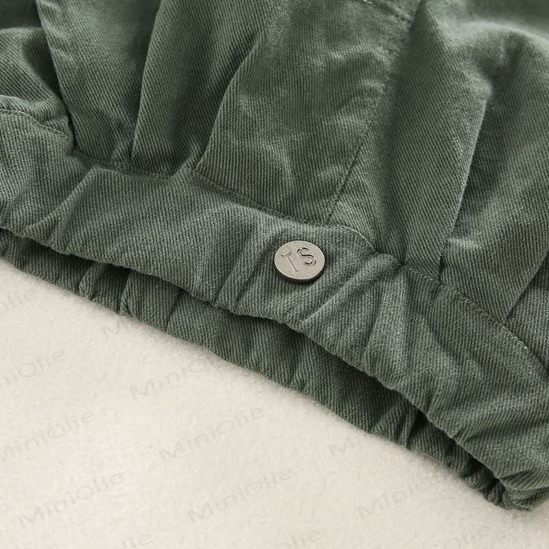 幼児男の子用無地シンプルパンツ - image 8