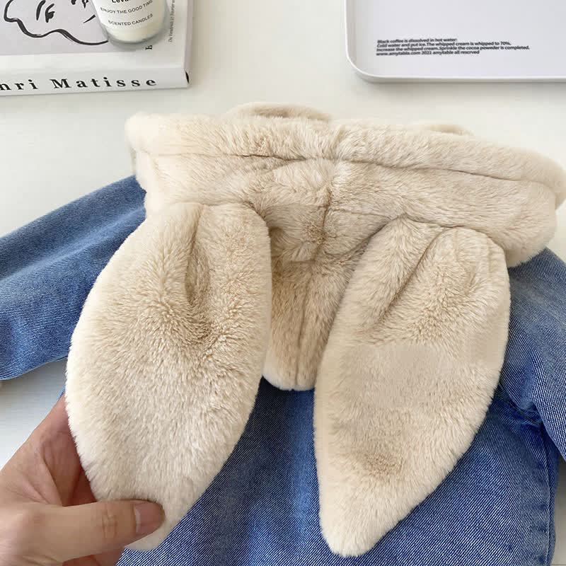 キッズ ガールズ バニー カウボーイ パーカー フリース アウターウェア - image 8