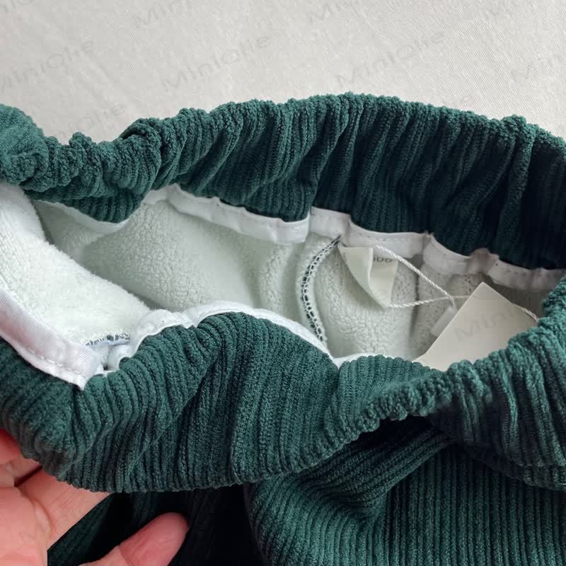 幼児男の子用コーデュロイ無地パンツ - image 9