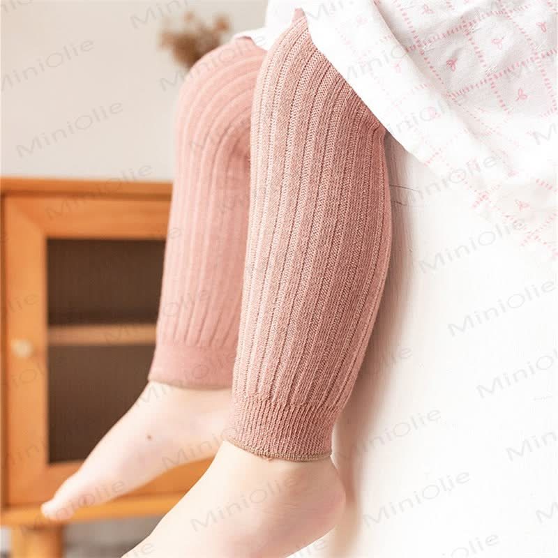 幼児用女の子用シンプル無地レギンス - image 6