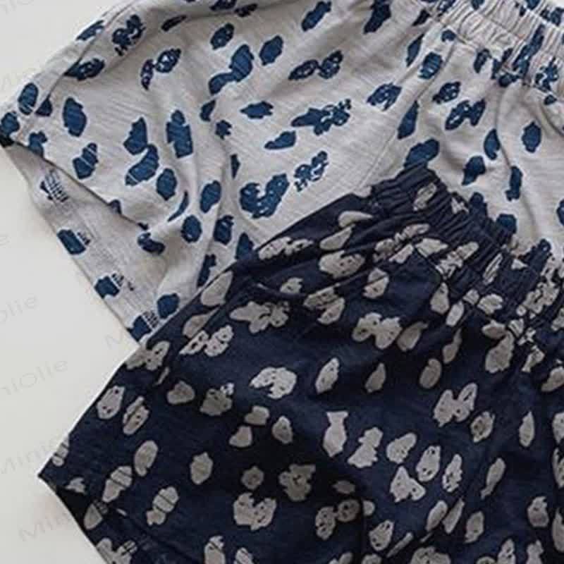 幼児用ソフトコットンドット柄タンクトップ＆ショートパンツ2点セット - image 8