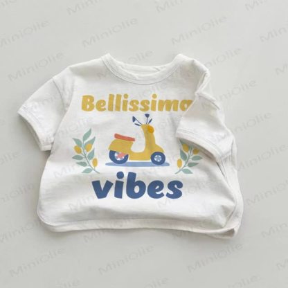 ベリッシマ・VIBESベビーホワイトTシャツ - 白 - 18～24ヶ月 - image 1