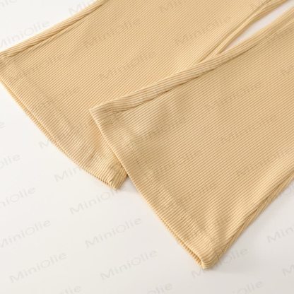 幼児用ニット半袖トップスとフレアパンツの2ピースセット - image 14