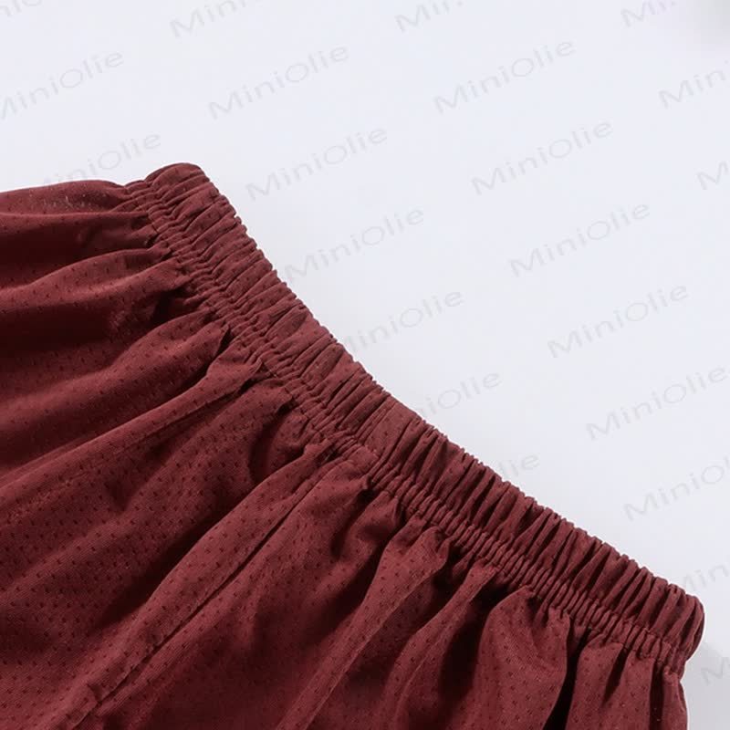幼児用ストライプ柄Tシャツ＆ショートパンツ 2点セット - image 10