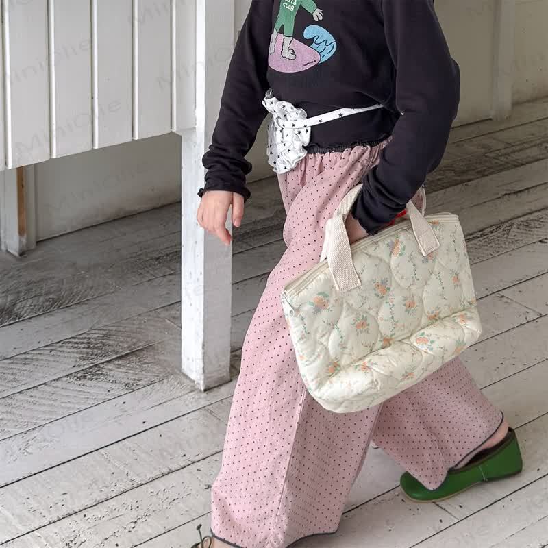 ベビー 幼児 女の子 フラワー/ドット パンツ - image 6