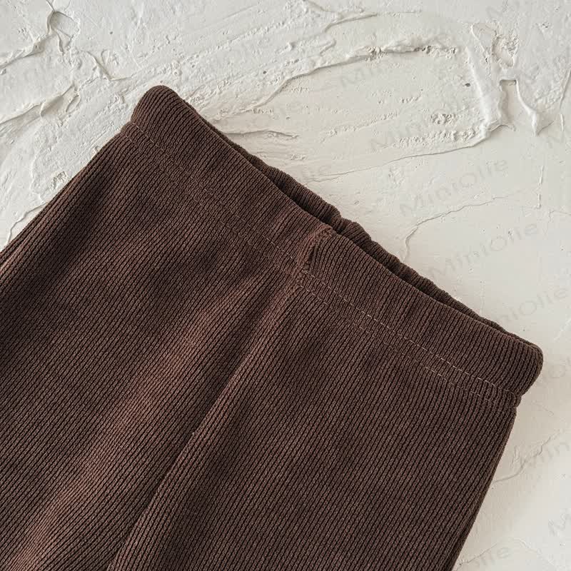 ベビーフラワーニット ダークブラウン 2点セット - image 14