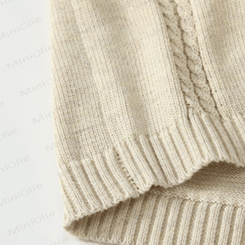 ベビー幼児用ラペルニットカーディガン - image 11